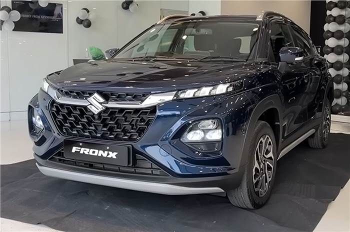 Maruti Fronx showroom